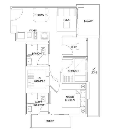 One Dusun Residences (D12), Apartment #161837692